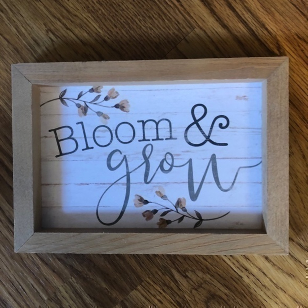 Bloom & grow wall decor NWT